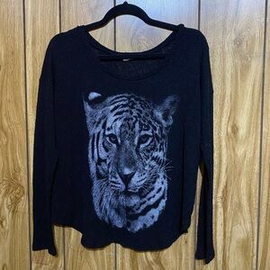 Long Sleeved Tiger Top